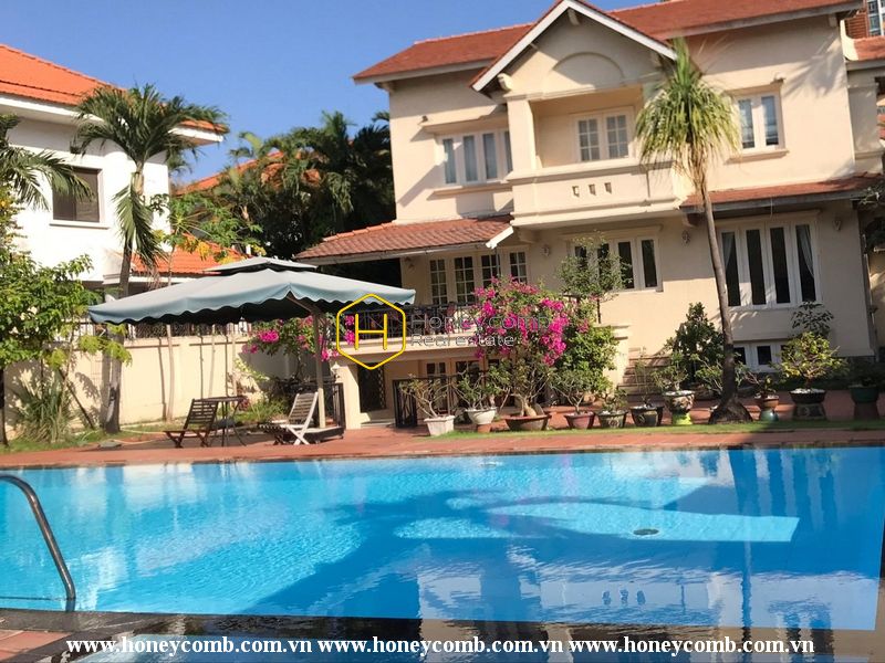 This neo-classical villa is all what you need in District 2