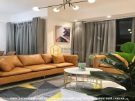 Friendly designed 2 bedrooms apartment in Masteri Thao Dien for rent