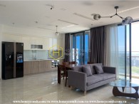 Exquisite apartment with minimalist style in Vinhomes Golden River