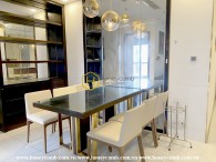A conveniently-located apartment in Vinhomes Central Park with a perfect design