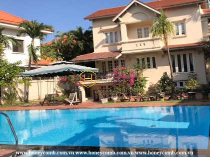 This neo-classical villa is all what you need in District 2