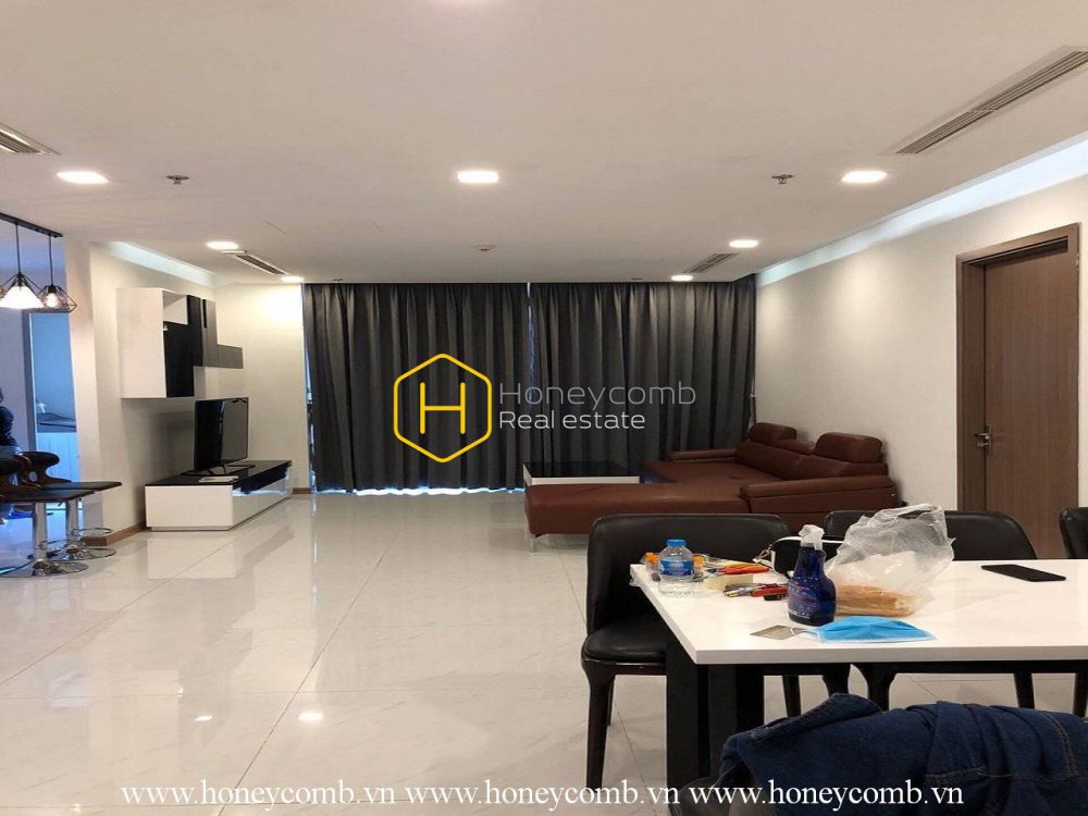 Căn hộ Vinhomes Central Park với kiến trúc duyên dáng, thanh lịch và nhẹ nhàng