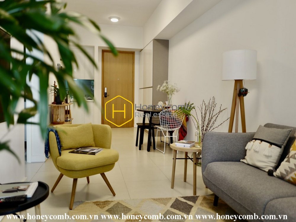 Căn hộ mộc mạc cuốn hút cho thuê tại Gateway Thảo Điền