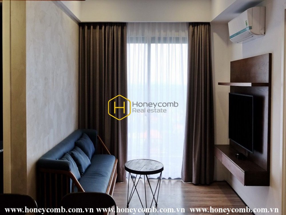 Căn hộ Masteri Thảo Điền 2 phòng ngủ cho thuê, nội thất đơn giản