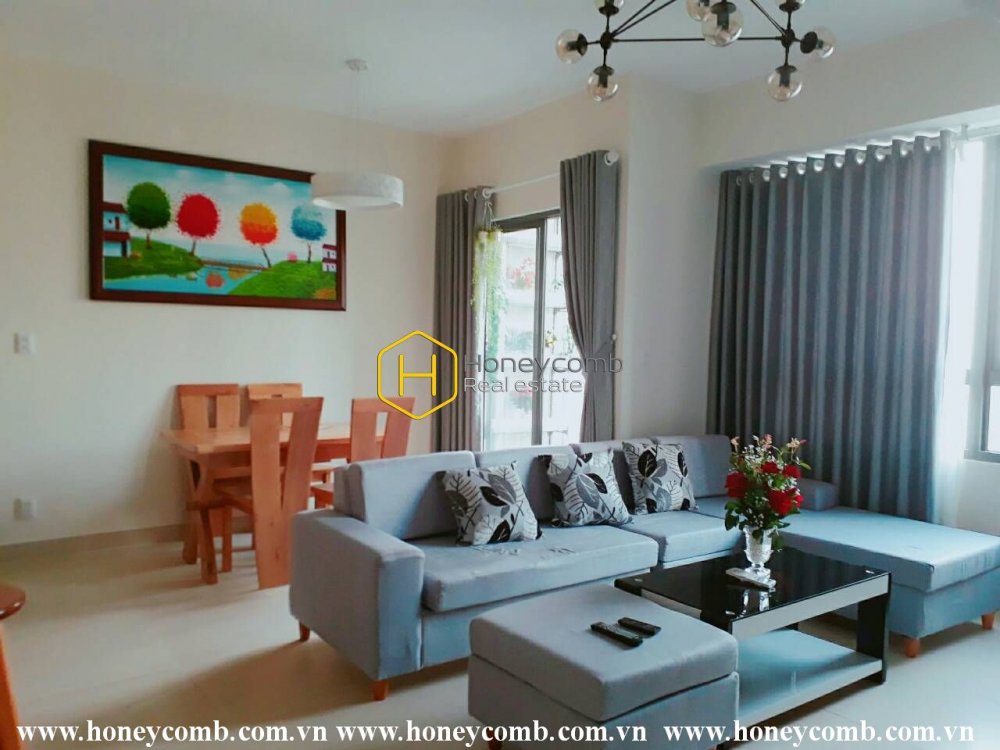 Căn hộ 2 phòng ngủ với nội thất sang trọng cho thuê tại Masteri Thảo Điền