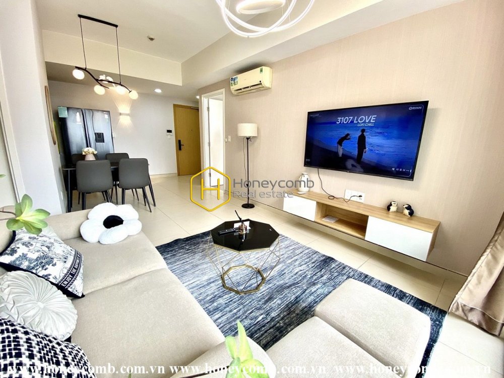 Căn hộ đầy đủ nội thất ở Masteri Thảo Điền- Không gian sống thoáng mát, tràn ngập ánh nắng và rộng rãi