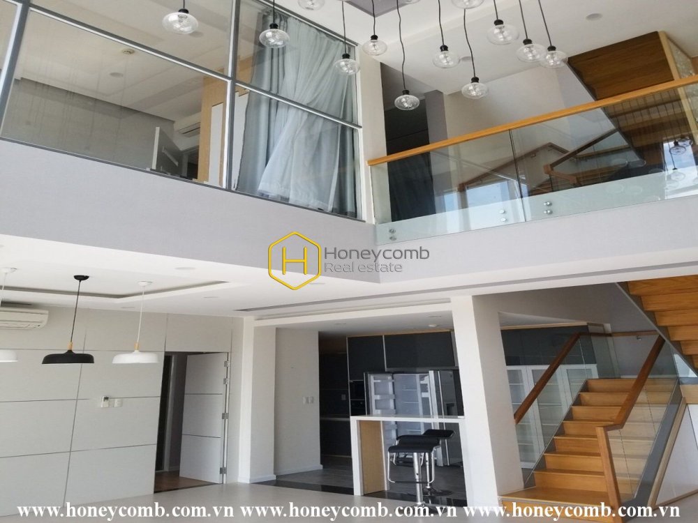 Penhouse 4 bedrooms apartment with luxury design in Tropic Garden