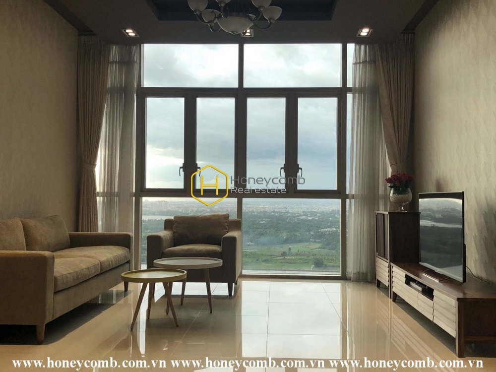 Căn hộ 3 phòng ngủ tuyệt vời tại The Vista An Phu cho thuê