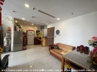 Innotative apartment with sun-filled balcony for rent in Vinhomes Central Park