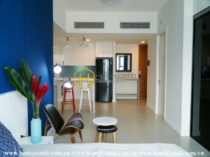 Radiant studio apartment with full furniture in Gateway Thao Dien