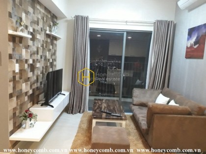 Simply designed apartment with reasonable rental price in Masteri Thao Dien