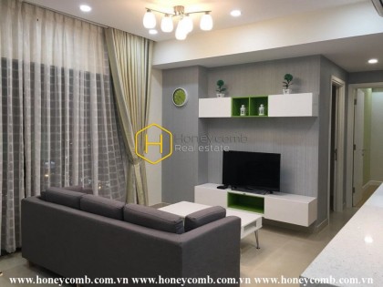 Good balcony 2 bedrooms apartment in Masteri Thao Dien