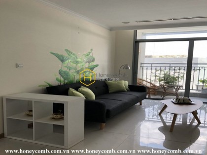 Simple decorate with 1 bedroom apartment in Vinhomes Central Park