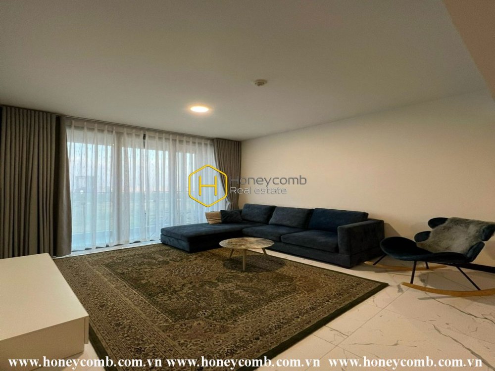 Căn hộ đầy ánh sáng với nội thất tinh tế ở Empire City