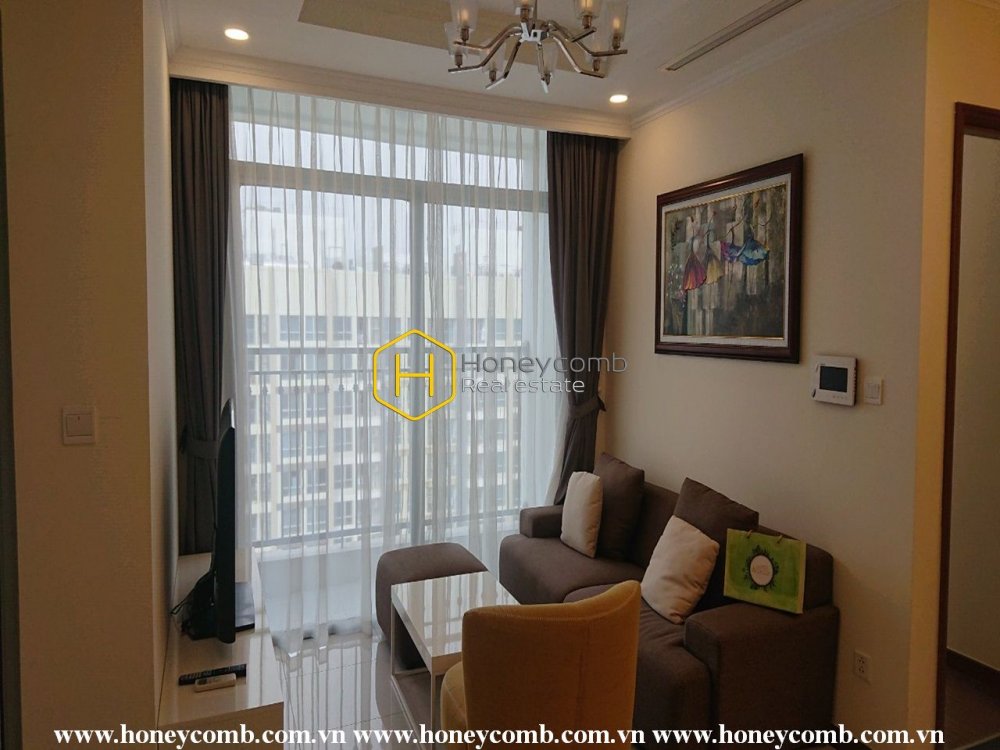 Căn hộ thiết kế hiện đại và được trang bị đầy đủ cho thuê tại Vinhomes Central Park