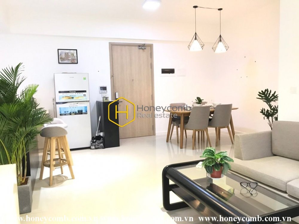 Cho thuê căn hộ Estella Heights với sắc xám sắc sảo