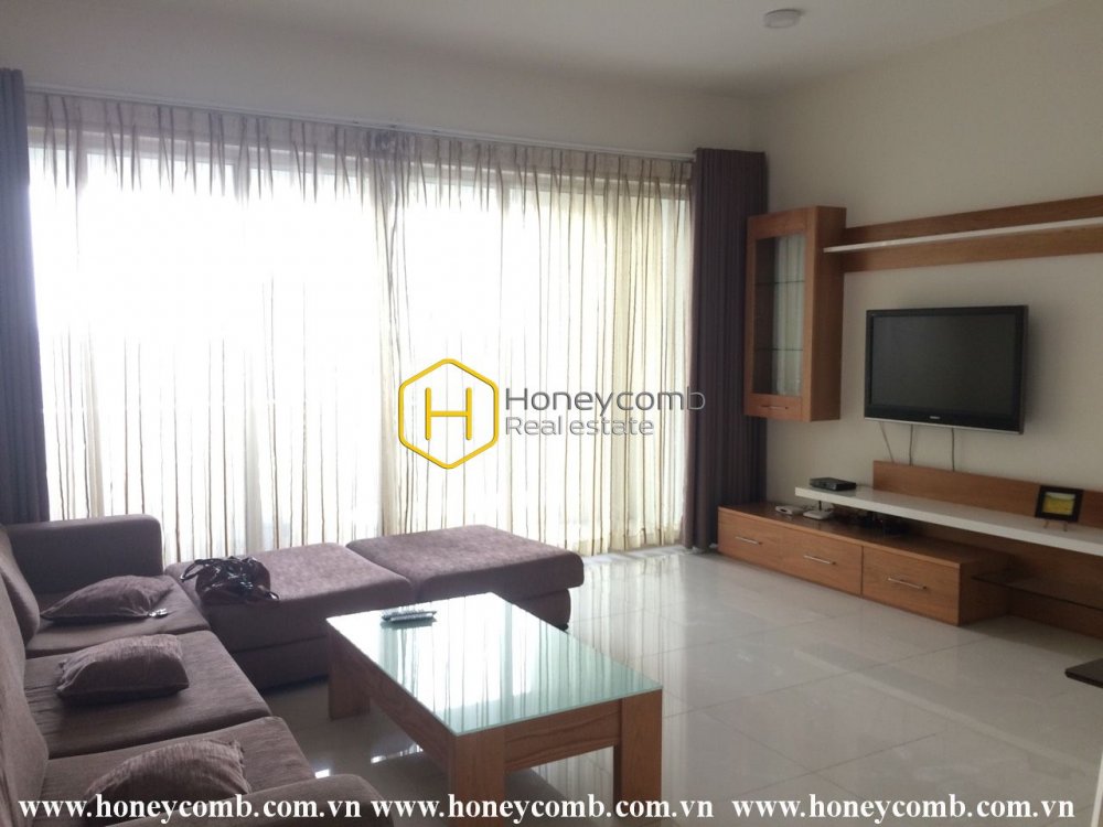 Căn hộ 2 phòng ngủ lầu trung tại Estella cho thuê