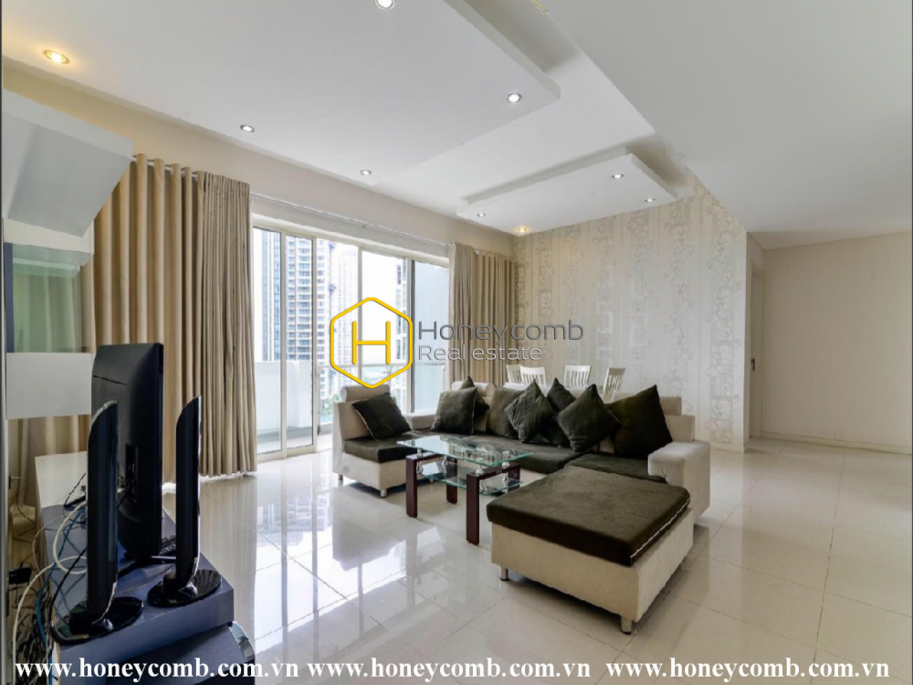 Căn hộ 3 phòng ngủ rất rộng rãi, view đẹp và thiết kế hiện đại tại Estella