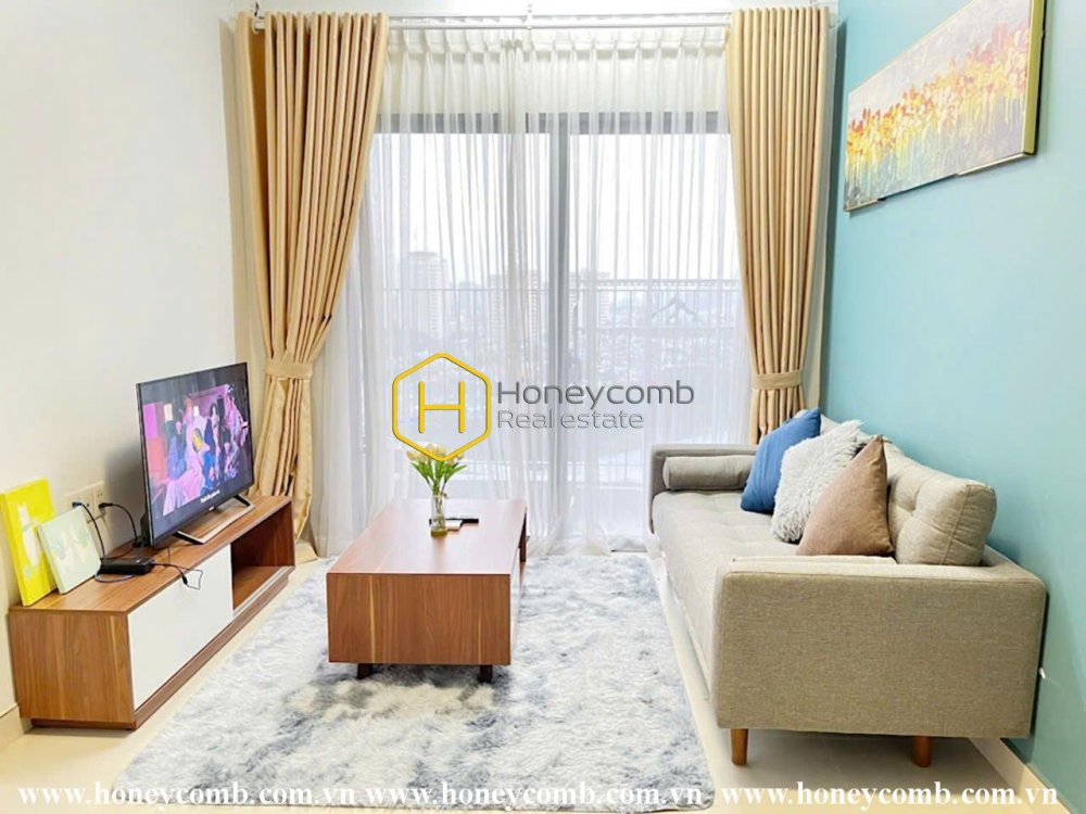 Giá cho thuê tốt với căn hộ 2 phòng ngủ cùng tầm nhìn bể bơi tại Masteri Thảo Điền