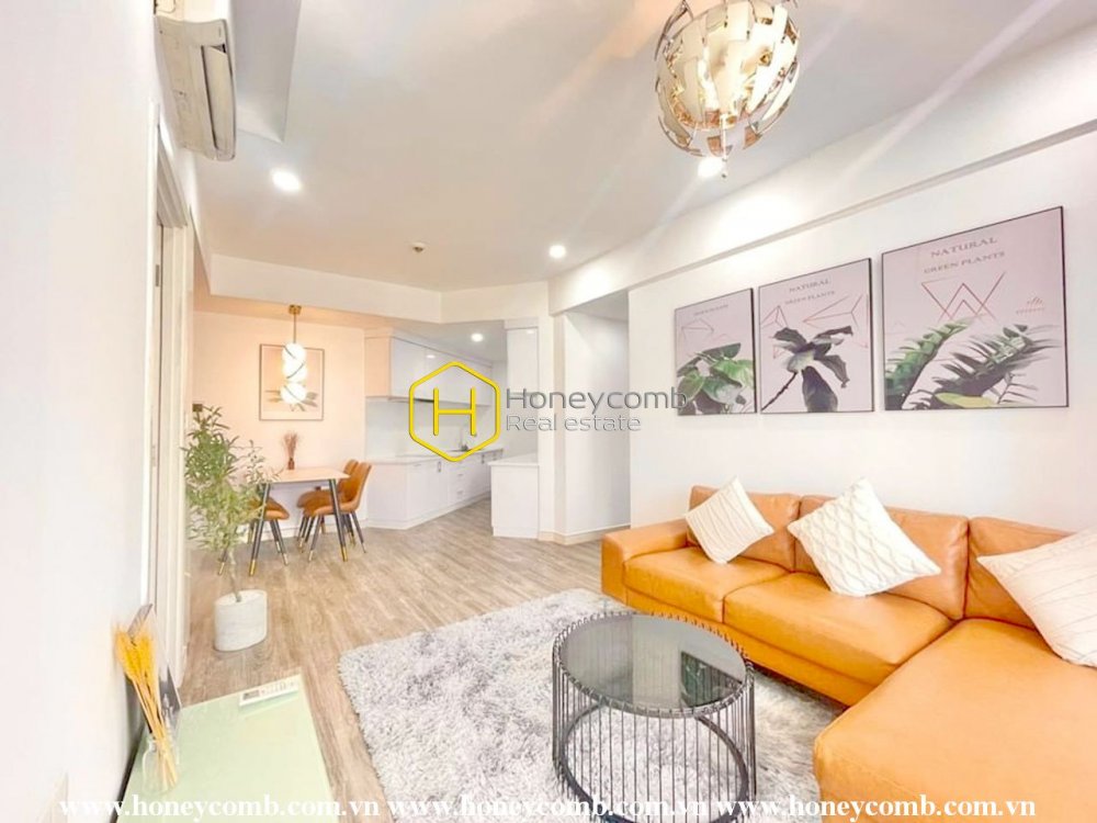 The beauty of this apartment for rent in Masteri Thao Dien will stick in your mind