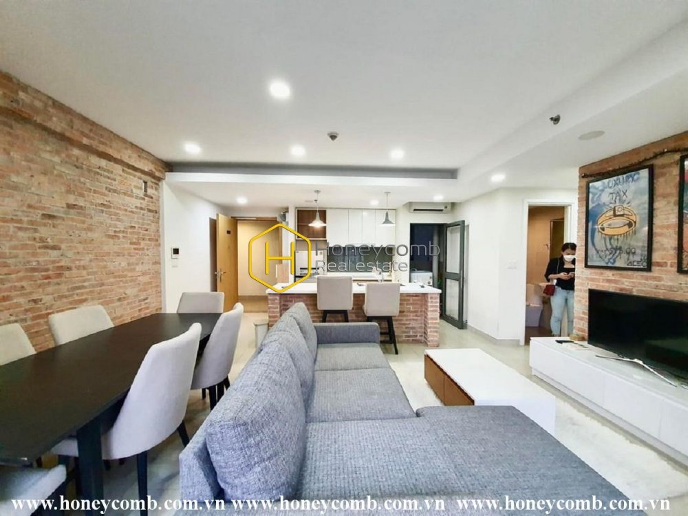 Căn hộ thiết kế hiện đại cùng không gian ấm cúng cho thuê tại Masteri Thảo Điền