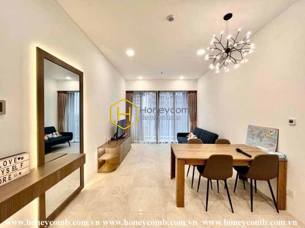 Express you individuality in this unfurnished apartment at The River Thu Thiem