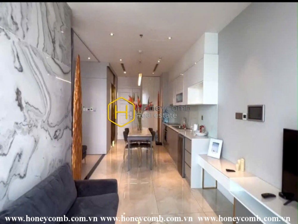 Thiết kế sáng tạo với căn hộ tuyệt vời cho thuê nằm ở Vinhomes Golden River