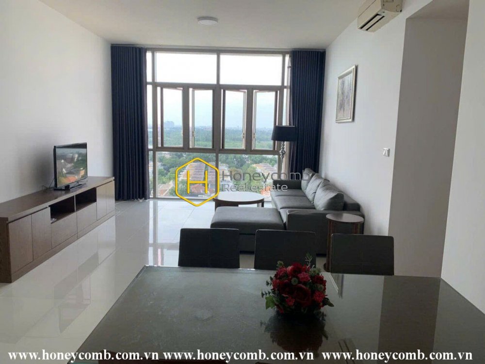 Căn hộ The Vista mang lại sự ấm áp với thẩm mỹ trung tính đơn giản