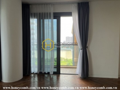 Unfurnished apartment with an extraordinary view from Empire City for rent