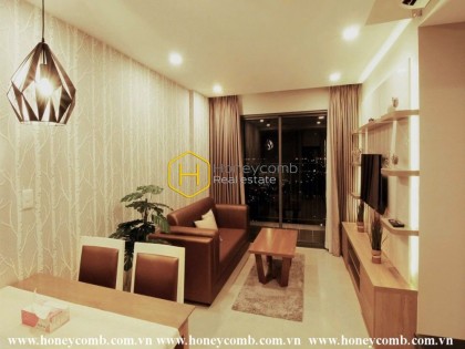 Beautiful decorated 2-beds apartment with hight floor in Masteri Thao Dien