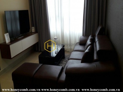 Căn hộ 2 phòng ngủ đẹp với nhà bếp hiện đại cho thuê tại Masteri Thảo Điền