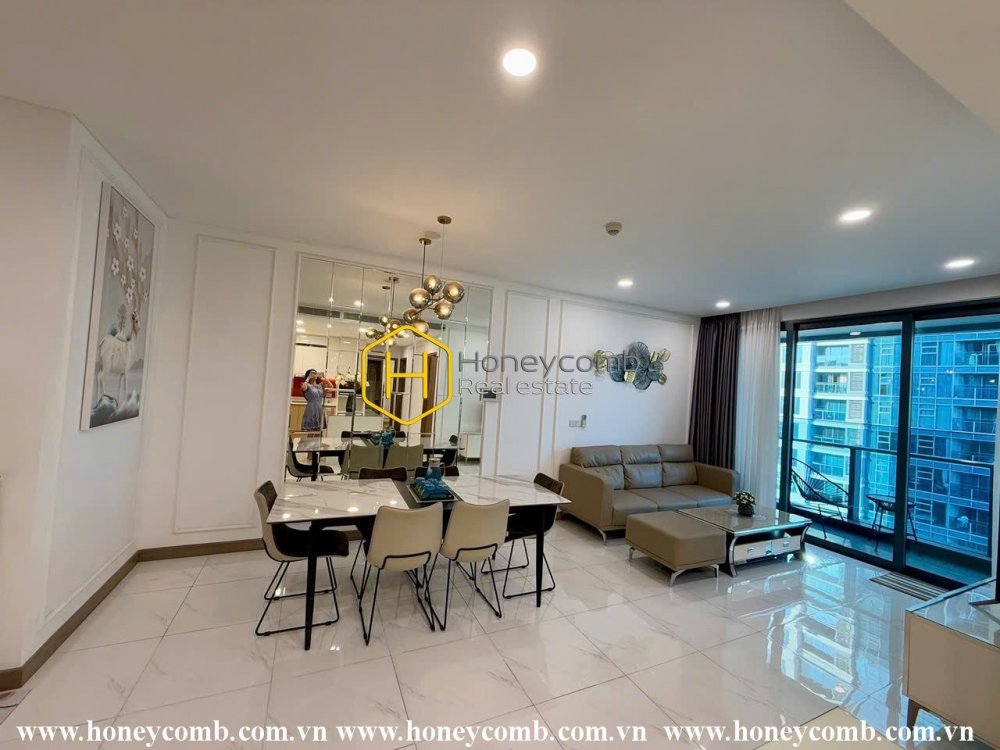 Rung động trước sự tinh tế và hiện đại trong căn hộ Sunwah Pearl