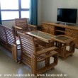 2 bedrooms apartment for rent in Masteri Thao Dien, Wooden furrniture