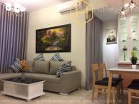 Masteri Thao Dien 1-bedroom apartment with high floor