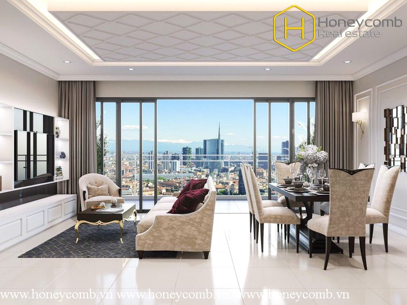 Căn hộ 3 phòng ngủ sang trọng tại Estella Heights