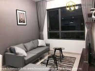 Căn hộ 1 phòng ngủ với nội thất đơn giản cho thuê tại Masteri Thảo Điền