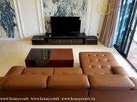  Fully furnished space 3 bedrooms apartment in The Estella Heights