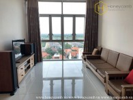 Simple 3 beds apartment in The Vista An Phu for rent