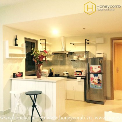 Modern furnitures warm space for rent 2 bedrooms in Masteri Thao Dien