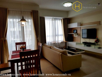 Masteri Thao Dien 2 beds apartment with elegant furniture