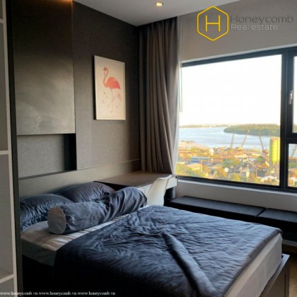 Thiết kế hoàn thiện và hiện đại với căn hộ 3 phòng ngủ cho thuê này tại New City Thủ Thiêm