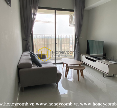 Minimalist and subtle style apartment for lease in Masteri An Phu