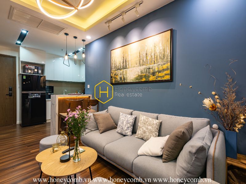 Thiết kế tân thời cùng căn hộ trang trí đầy ấn tượng cho thuê tại Masteri An Phú