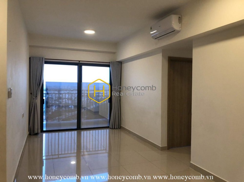 Căn hộ không nội thất mới tinh cho thuê tại The Sun Avenue