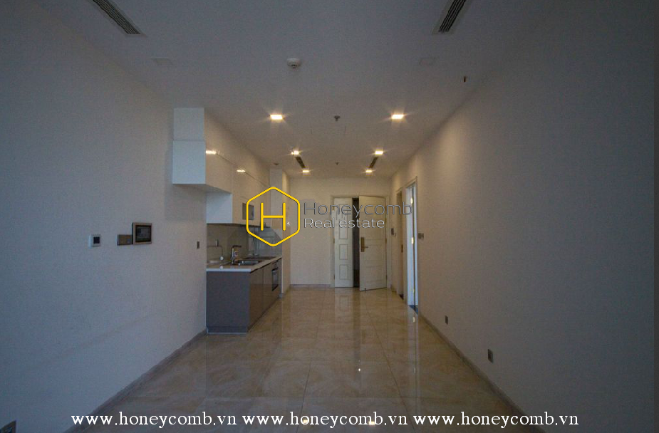 Unfurnished apartment with modern design for lease in Vinhomes Golden River