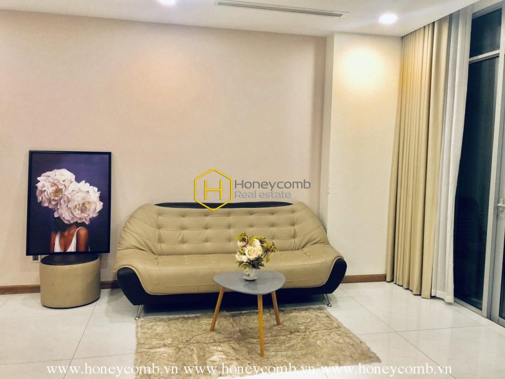 Cho thuê căn hộ Vinhomes Central Park - đầy đủ nội thất, hiện đại & ấm cúng