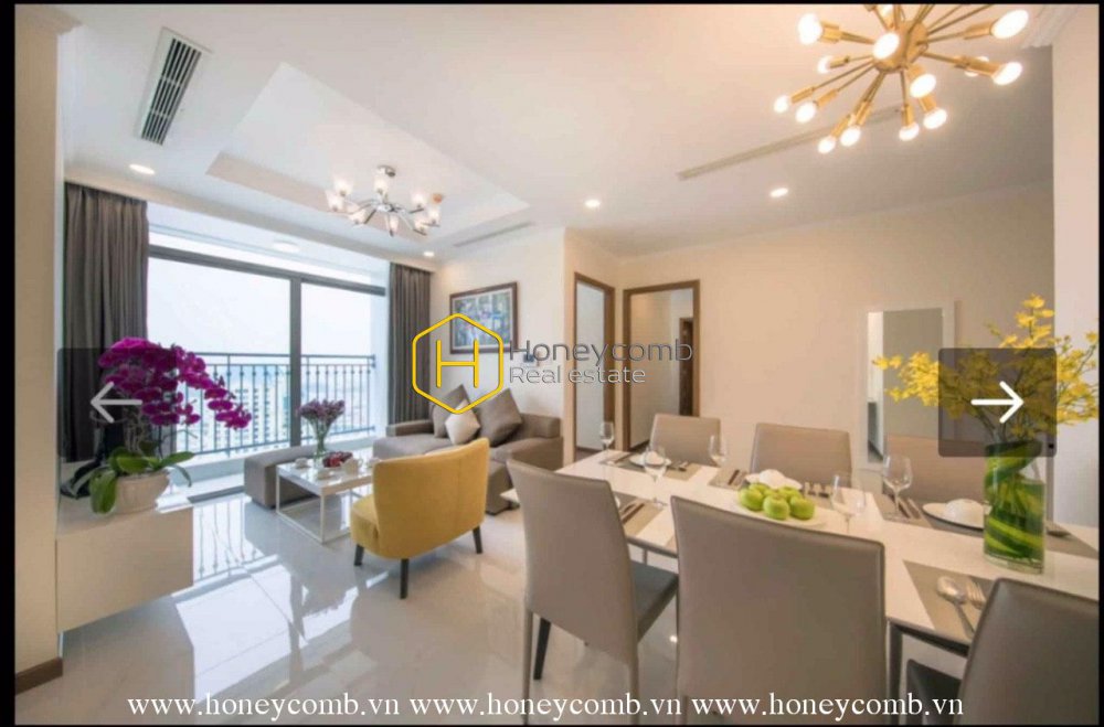 Căn hộ đáng yêu ở Vinhomes Central Park cho thuê