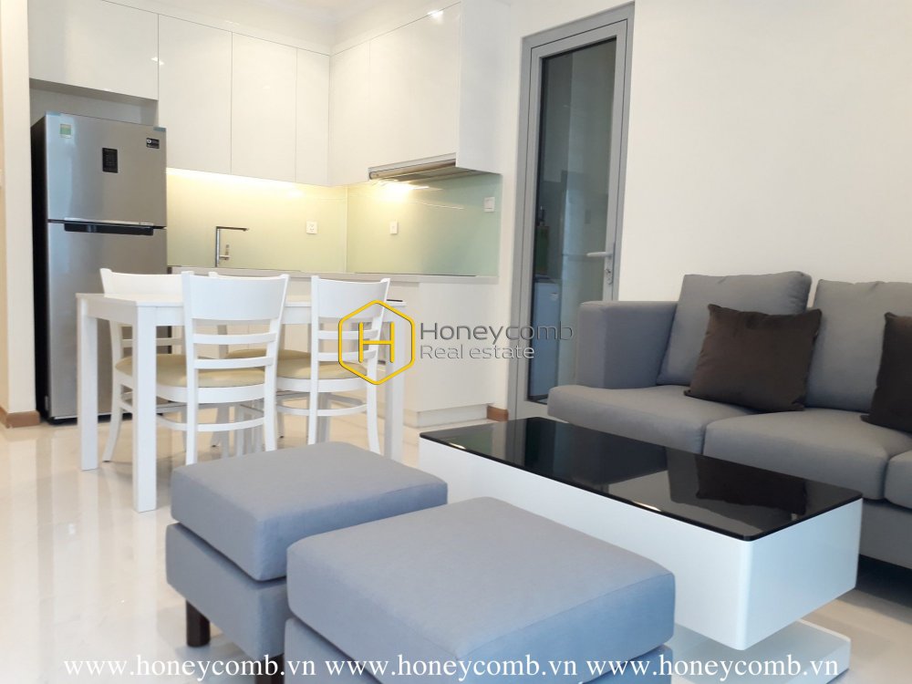 Căn hộ đậm chất nghệ thuật tại Vinhomes Central Park đang cho thuê - Sáng sủa, tao nhã & Hiện đại