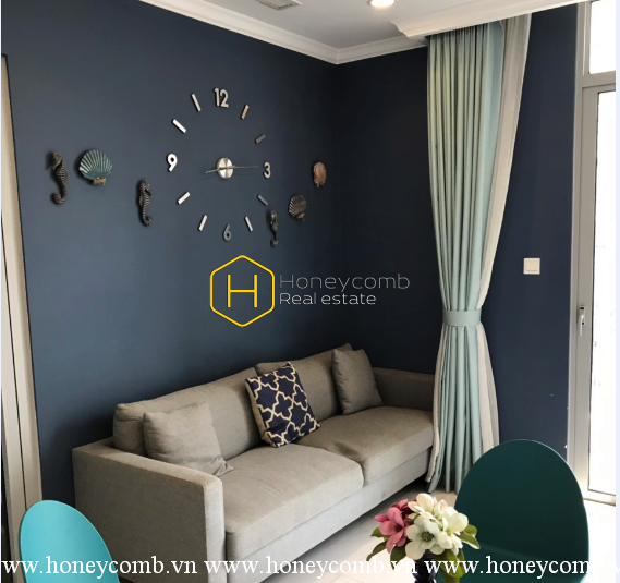 Căn hộ thiết kế khéo léo cùng cách trang trí đáng yêu cho thuê tại Vinhomes Central Park