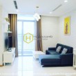 Beautiful in white with this charming apartment for rent in Vinhomes Central Park